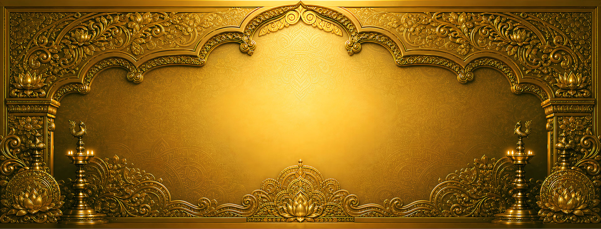 Divine Temple Background
